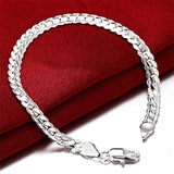 Silber Armband für Männer und Frauen