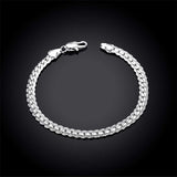 Silber Armband für Männer und Frauen