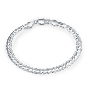 Silber Armband für Männer und Frauen